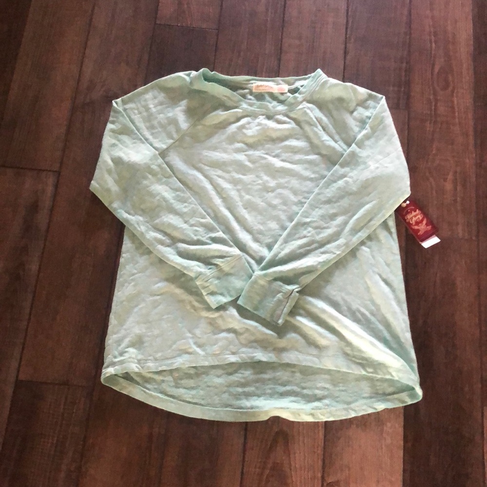 Teal Faded Glory long sleeve Tee